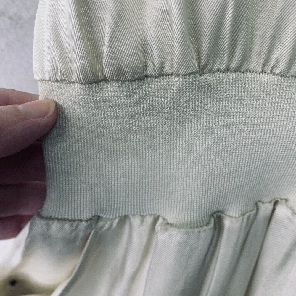 Cinq à Sept Tous Les Jours Amia Twill Romper Womens Size XS Ivory NWT $345 - Picture 10 of 15